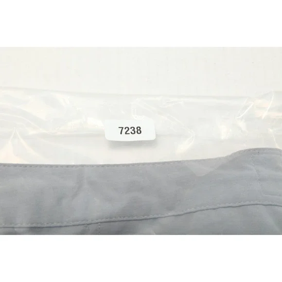 Faherty Shorts Mens 35 Gray All Day Hybrid Drawstring Zip Pocket Stretch Tech - Picture 11 of 11